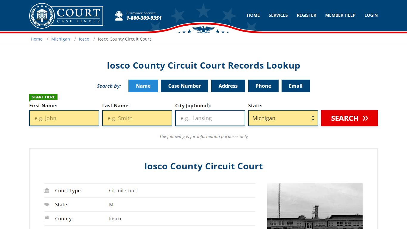 Iosco County Circuit Court Records | Tawas City, Iosco County, MI Court ...